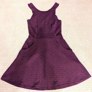 Silence + Noise Purple Dress SZ 6